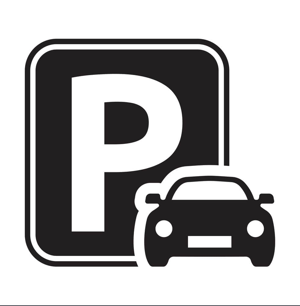 Vector illustration of the Parking Sign