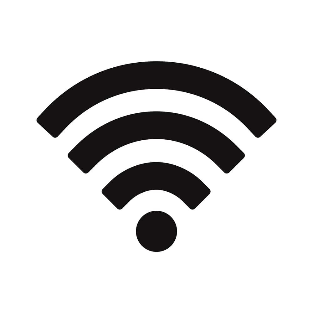 Wifi signal icon vector. Wireless,internet symbol.
